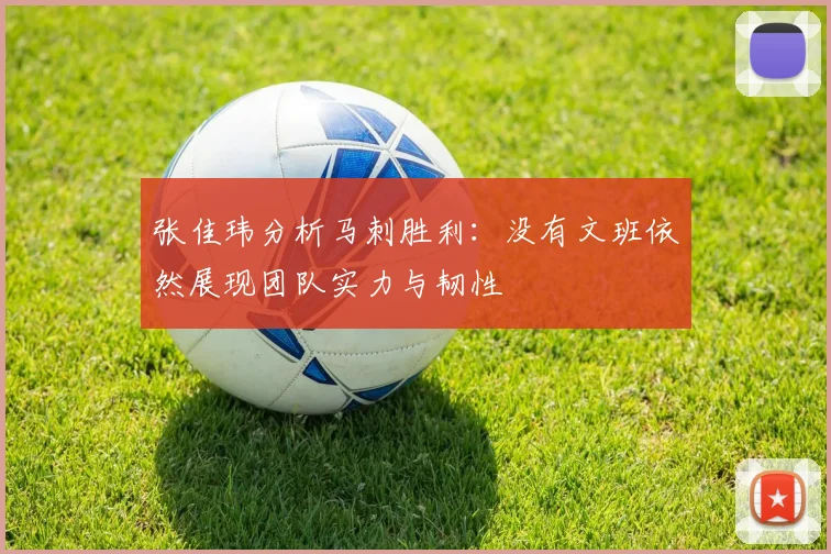 张佳玮分析马刺胜利：没有文班依然展现团队实力与韧性